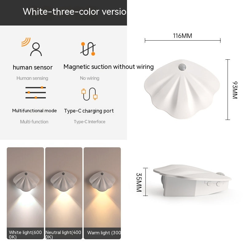 Magnetic Wiring Free Indoor Wall Lamp Charging