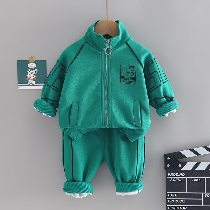 Baby Boy Autumn Clothes Suit Two-piece Set