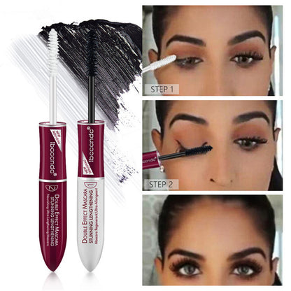 Does not fade or smudge double-headed mascara