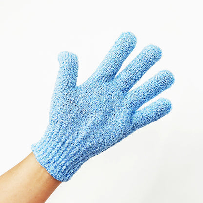 Household Bath Candy-colored Five-finger Gloves