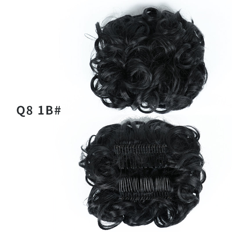 Fluffy Wig High Temperature Wire Pan Head Jewelry Insert Comb