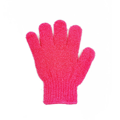 Household Bath Candy-colored Five-finger Gloves