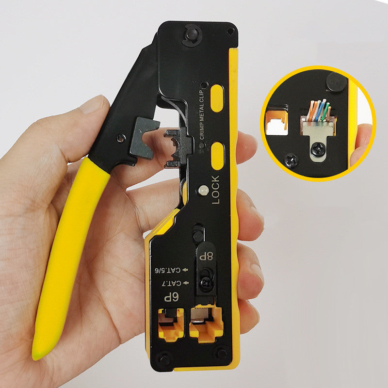 Rj45 Tool Network Crimper Cable Stripping Plier Stripper
