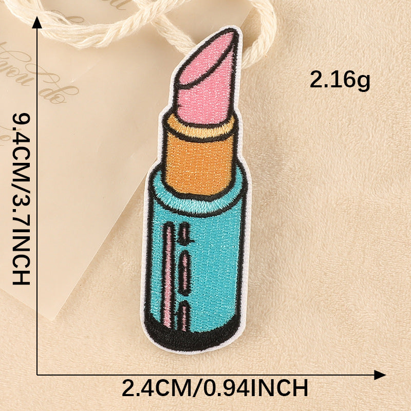 Computer Emboridery Label Embroidery Patch Small Badge