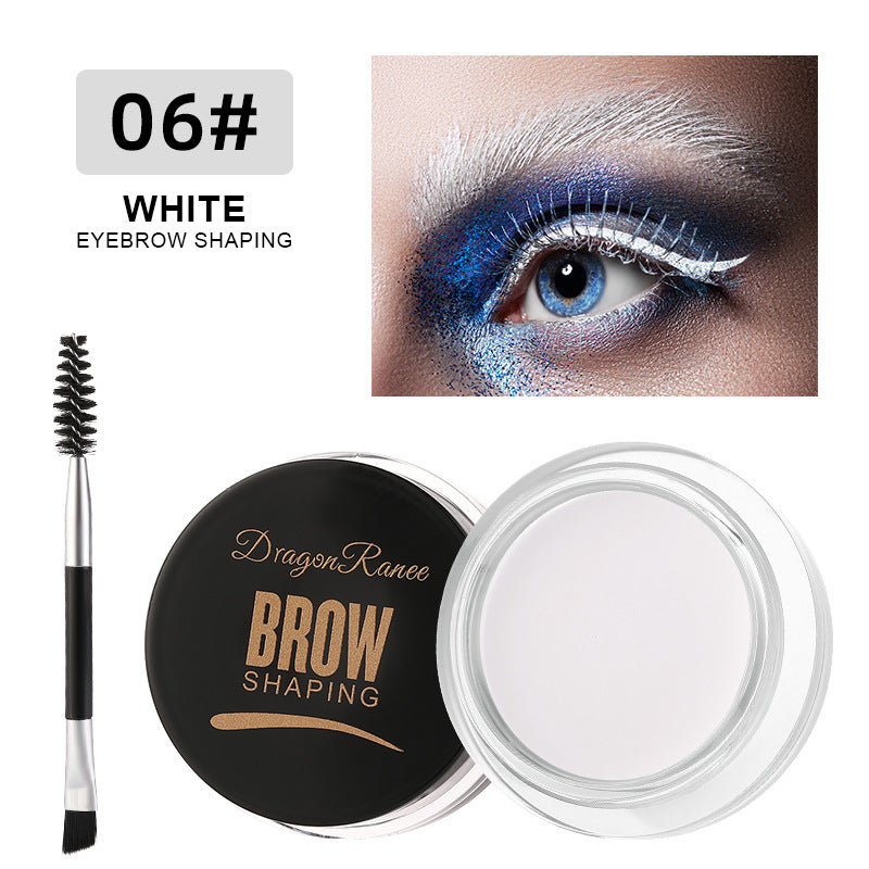 Eyebrow Dye Cream Waterproof Long Lasting Singl Gel