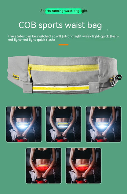 Sports Mobile Phone Bag Large Capacity Night Running Reflective Pockets