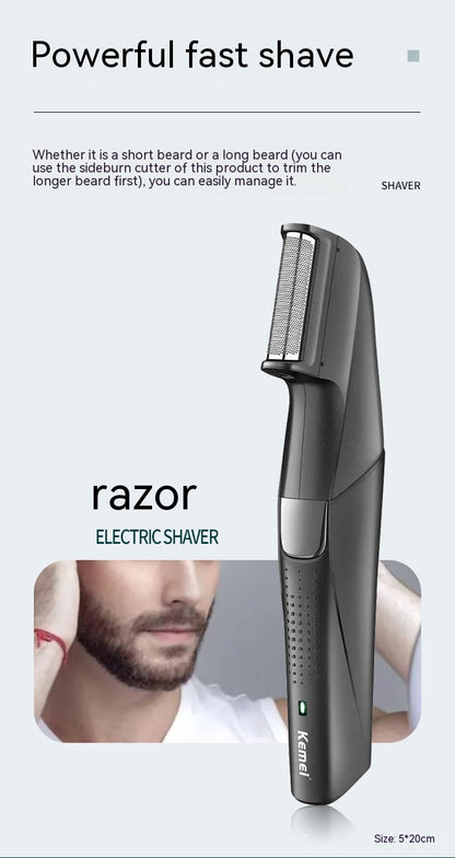 Electric Hair Clipper-5029 Fully Washable Pogonotomy Nose Carving All-in-one Household Haircut Suit