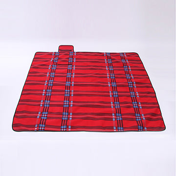 Velvet aluminum film picnic mat