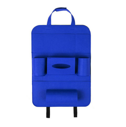 Auto Car Backseat Organizer Car-Styling Holder Multi-Pocket Seat Wool Felt Storage Multifunction Vehicle Accessories Bag