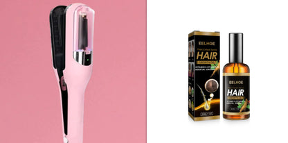 Rechargeable 2 In 1 Trimmer Hair Curler