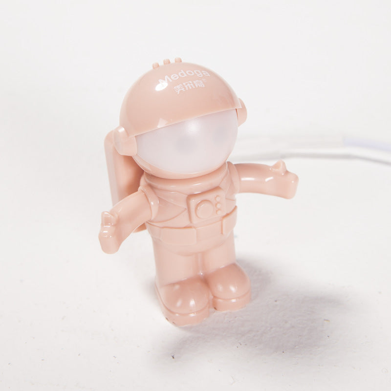 Mini Astronaut USB Socket Bedside Night Light Hanging Type