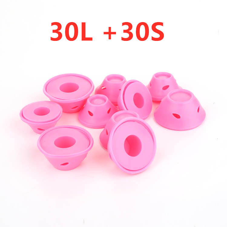 Soft Rubber Magic Hair Care Rollers Silicone Hair Curlers No Heat Hair Styling Tool