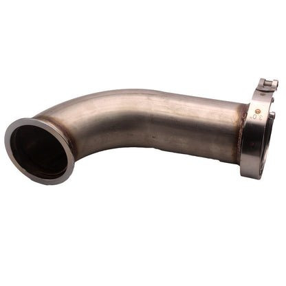 V-shaped Clamp Pipe Short Pipe Stainless Steel Foot Down Pipe