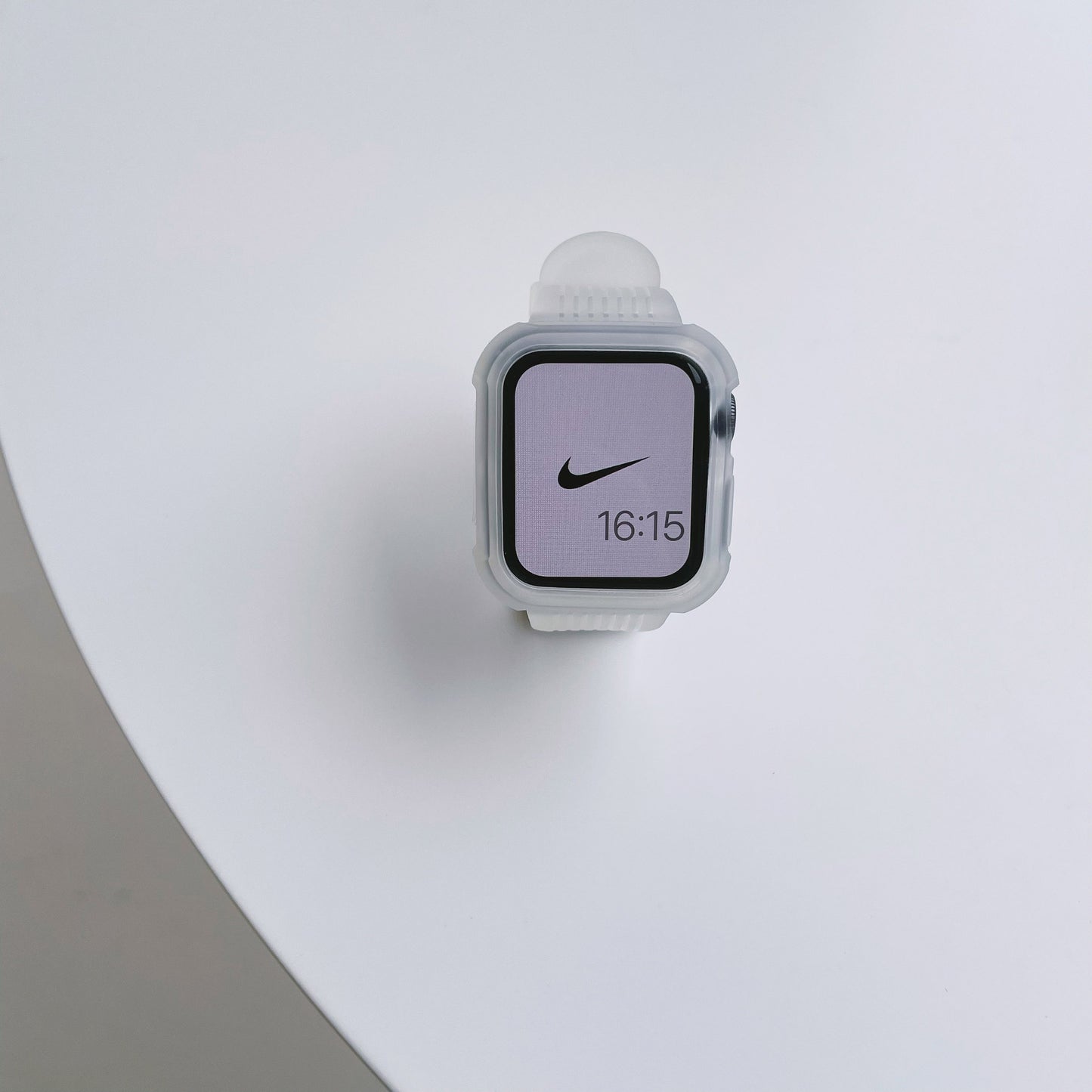 Simple Solid Color Transparent Frosted Silicone Strap