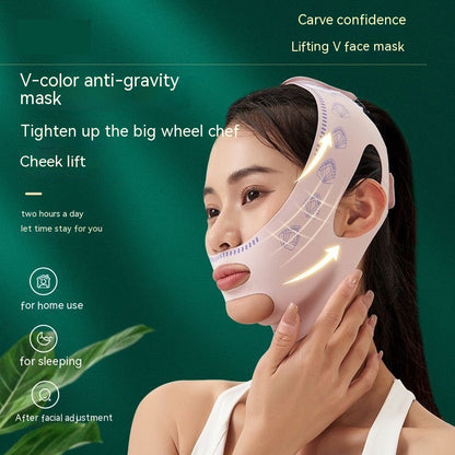 Day And Night Available Fast V Face Lifting Thin Masseter Skin Tightening Bandage Mask