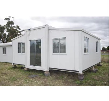 made in china australia standard prefab expandable expanding foldable folding shipping container homes house ready to move in