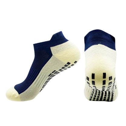 Sweat-absorbing And Odor Resistant Adhesive Anti Slip Sports Boat Socks