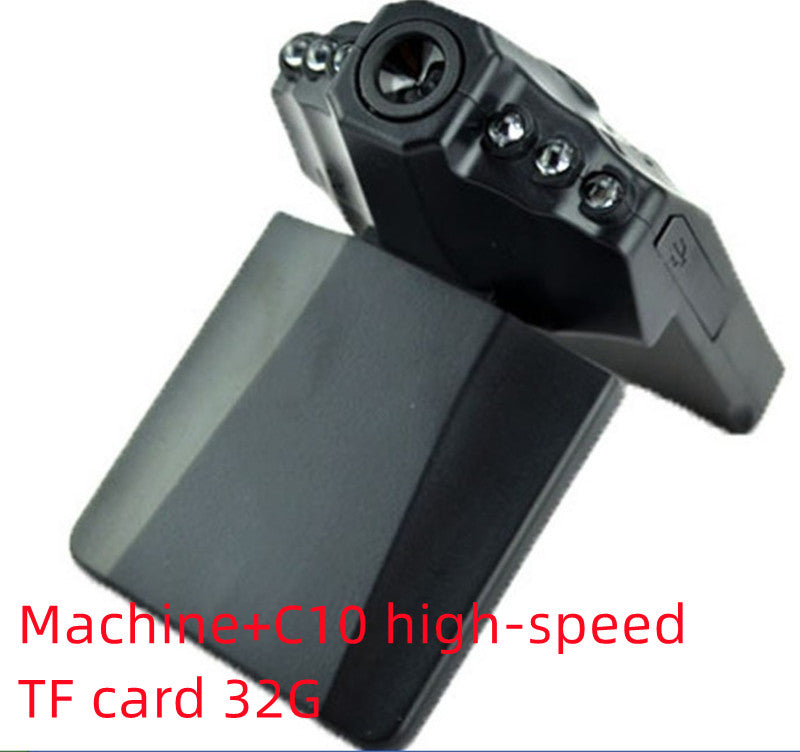 Portable Car Video Recorder Wide-angle Loop Recording Car Detector JC10