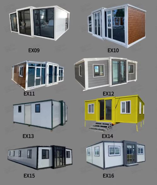 China Factory Wholesale Cheap 40 Ft Luxury House Prefab Modular Homes Expandable Container House