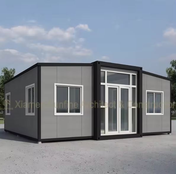 Prefabricated Office Villa Hotel Build Container Portable 40Ft Building Tiny Modular Prefab House Luxury