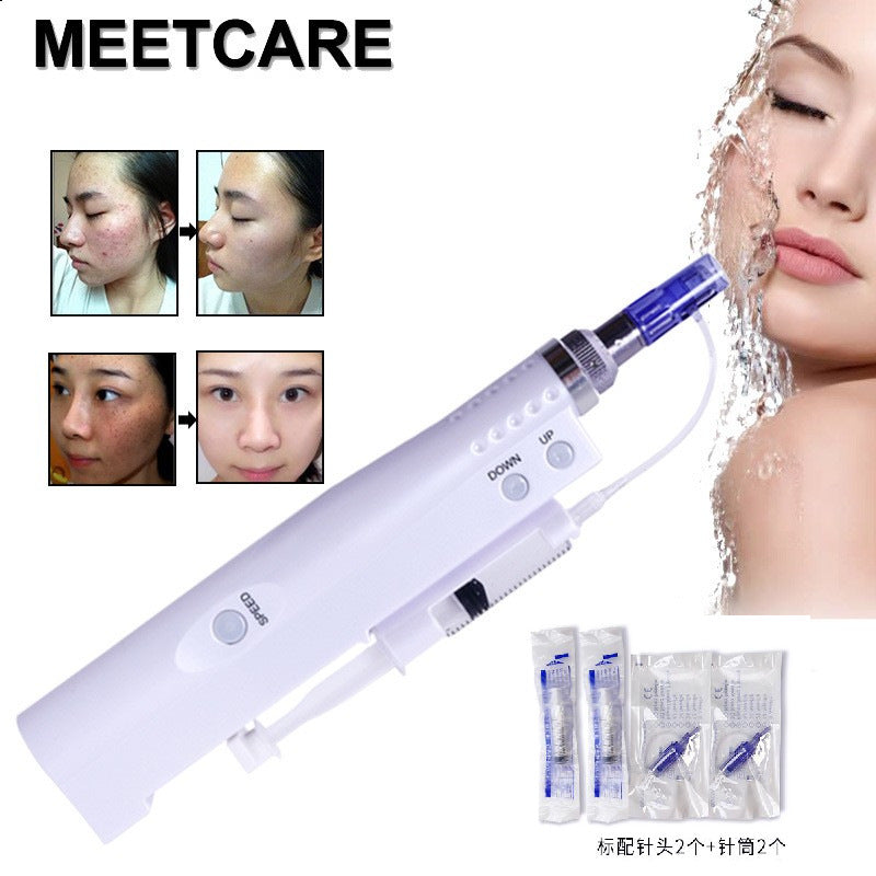 Mini Water Electric Microneedle Inductive Therapeutical Instrument Skin Rejuvenation Beauty