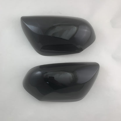 Bright Black Rear View Mirror Cover Car