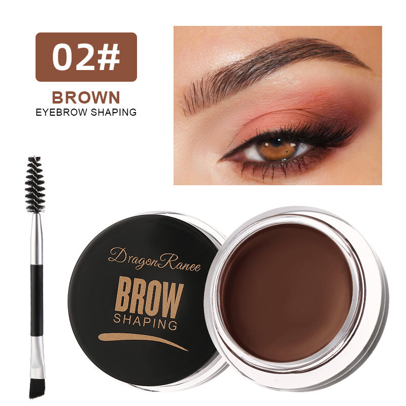 Eyebrow Dye Cream Waterproof Long Lasting Singl Gel