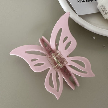 Hollow Butterfly Acetate Hairpin