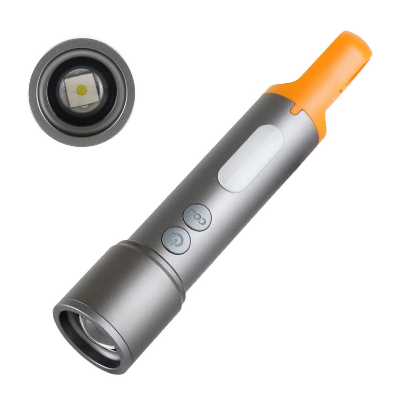 Outdoor Camping Waterproof Long-range White Laser Flashlight