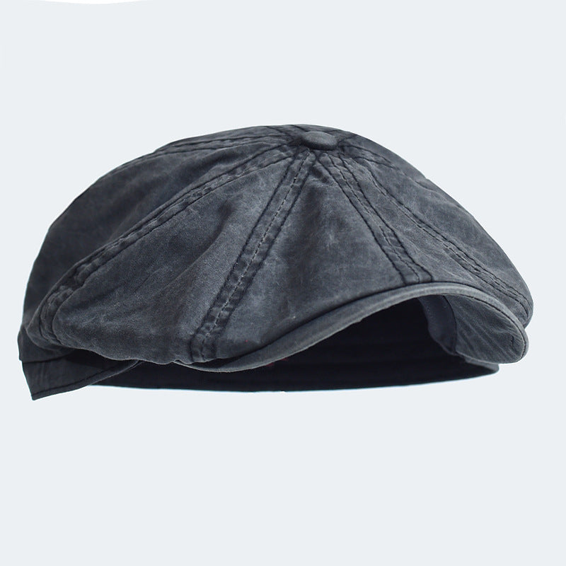 Men's Beret Cotton Tapered