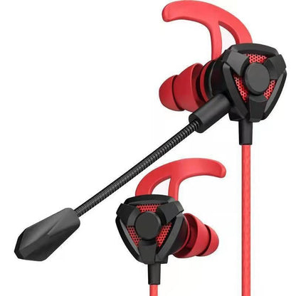 E-sports With Microphone Plug-in Game Earphone In-ear