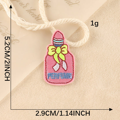 Computer Emboridery Label Embroidery Patch Small Badge