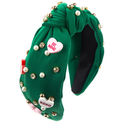 Women's Rhinestone Pearl High Skull Top Knotted All-match Holiday Hair Accessories