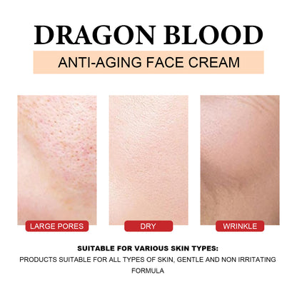 Dragon Blood Moisturizing Facial Cream Fading Wrinkle Delicate Pores