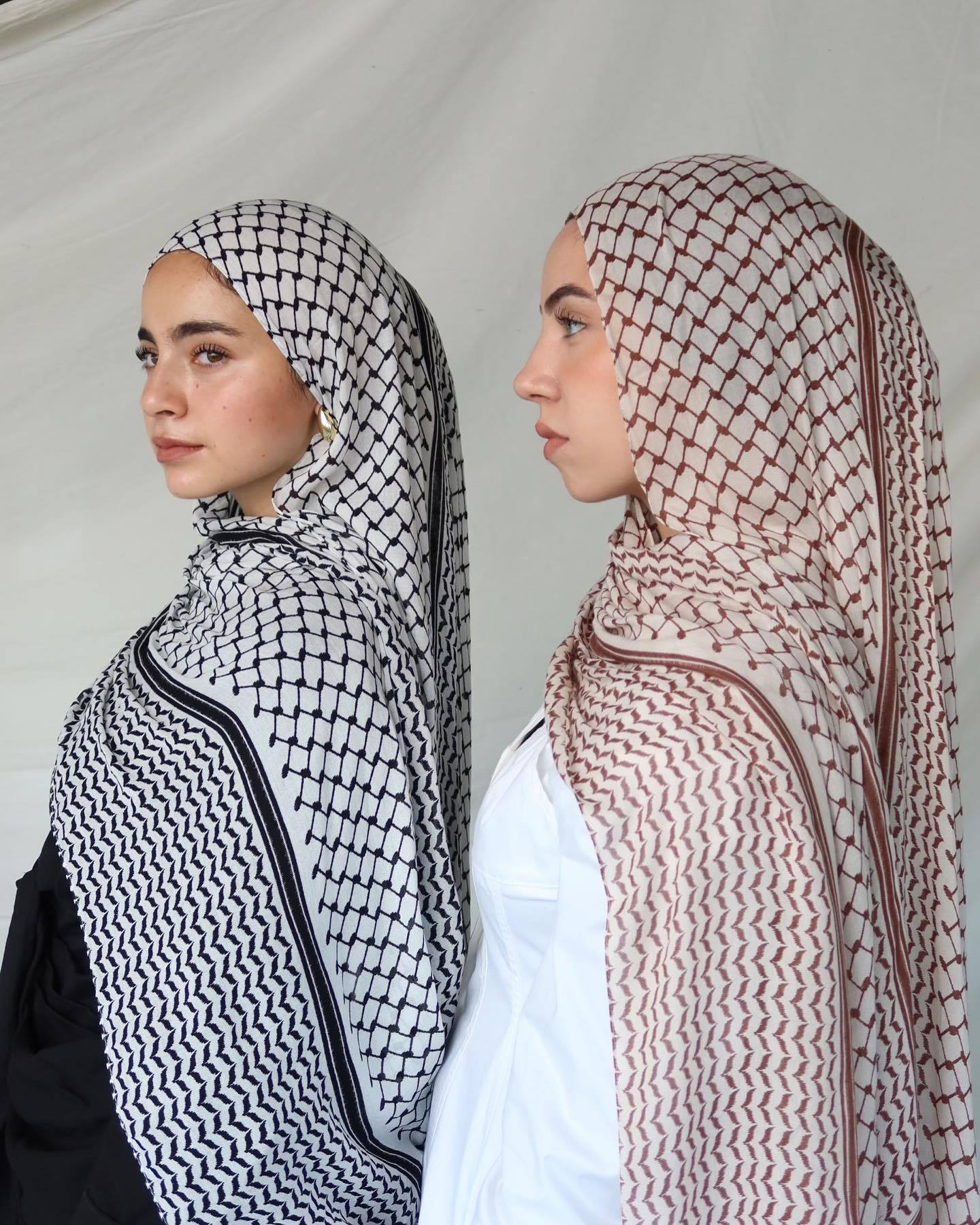 Printed Chiffon Turkish Turban Polyester Headscarf