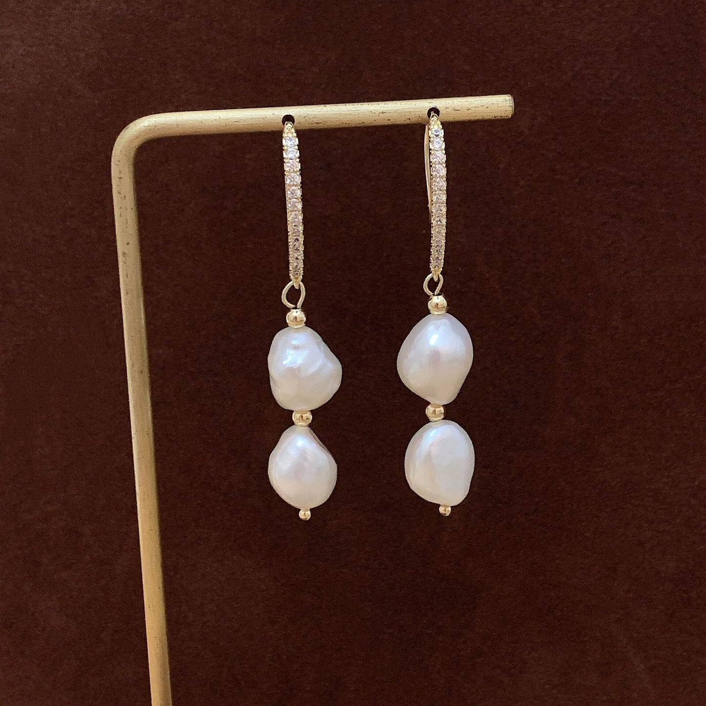 Alexa Freshwater Pearl Earrings