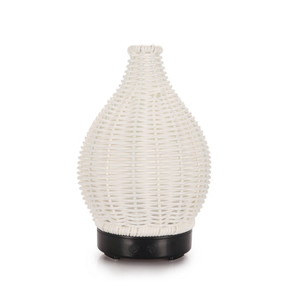 Household Hollow Rattan Humidifier Mini Ultrasonic Atomizer 100ML Small Aroma Diffuser