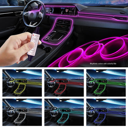 Car Colorful Luminescent Light USB Wireless