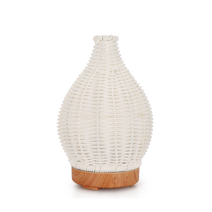 Household Hollow Rattan Humidifier Mini Ultrasonic Atomizer 100ML Small Aroma Diffuser