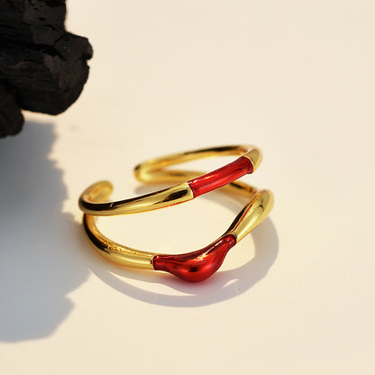 Simple Niche Design Ring For Women