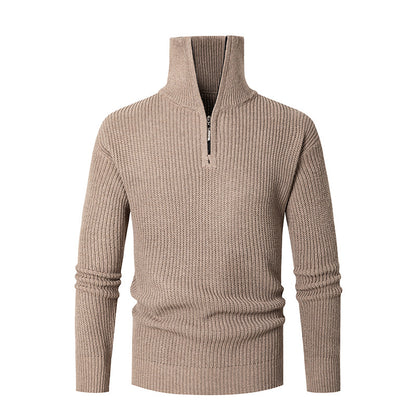 Fall Winter Men Thermal Slim Fit Base Sweater Shirts Leisure