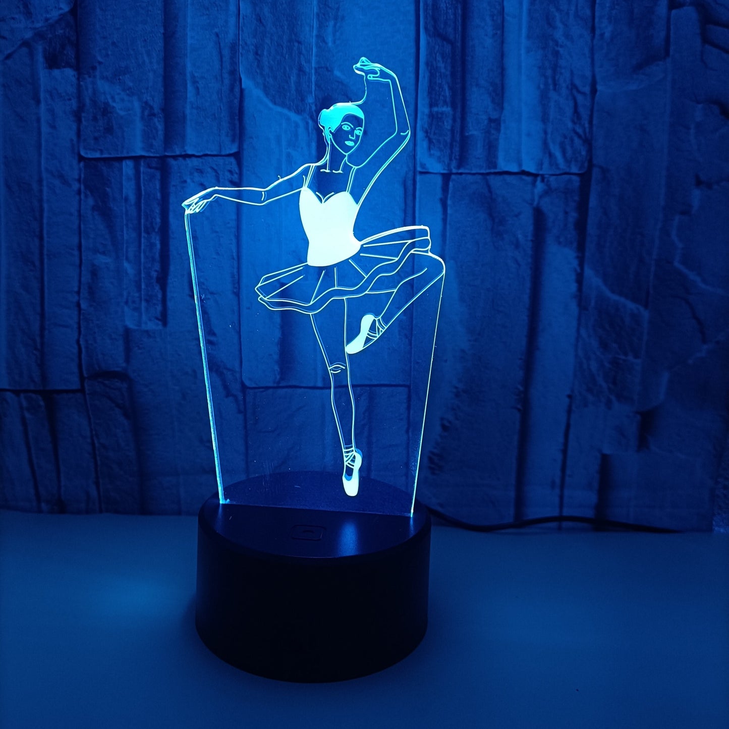 Ballet 3D Colorful Touch LED Visual Light