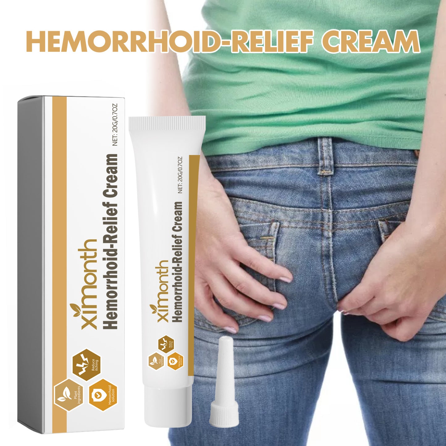 Relieve Itching And Discomfort Repair Inner And Outer Hemorrhoids Repairing Cream