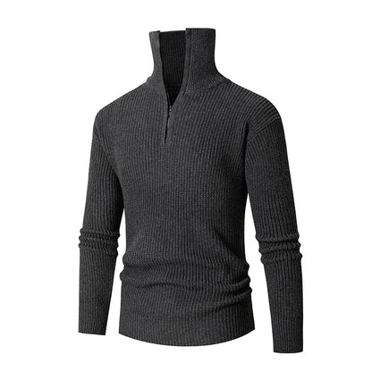 Fall Winter Men Thermal Slim Fit Base Sweater Shirts Leisure