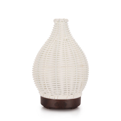 Household Hollow Rattan Humidifier Mini Ultrasonic Atomizer 100ML Small Aroma Diffuser