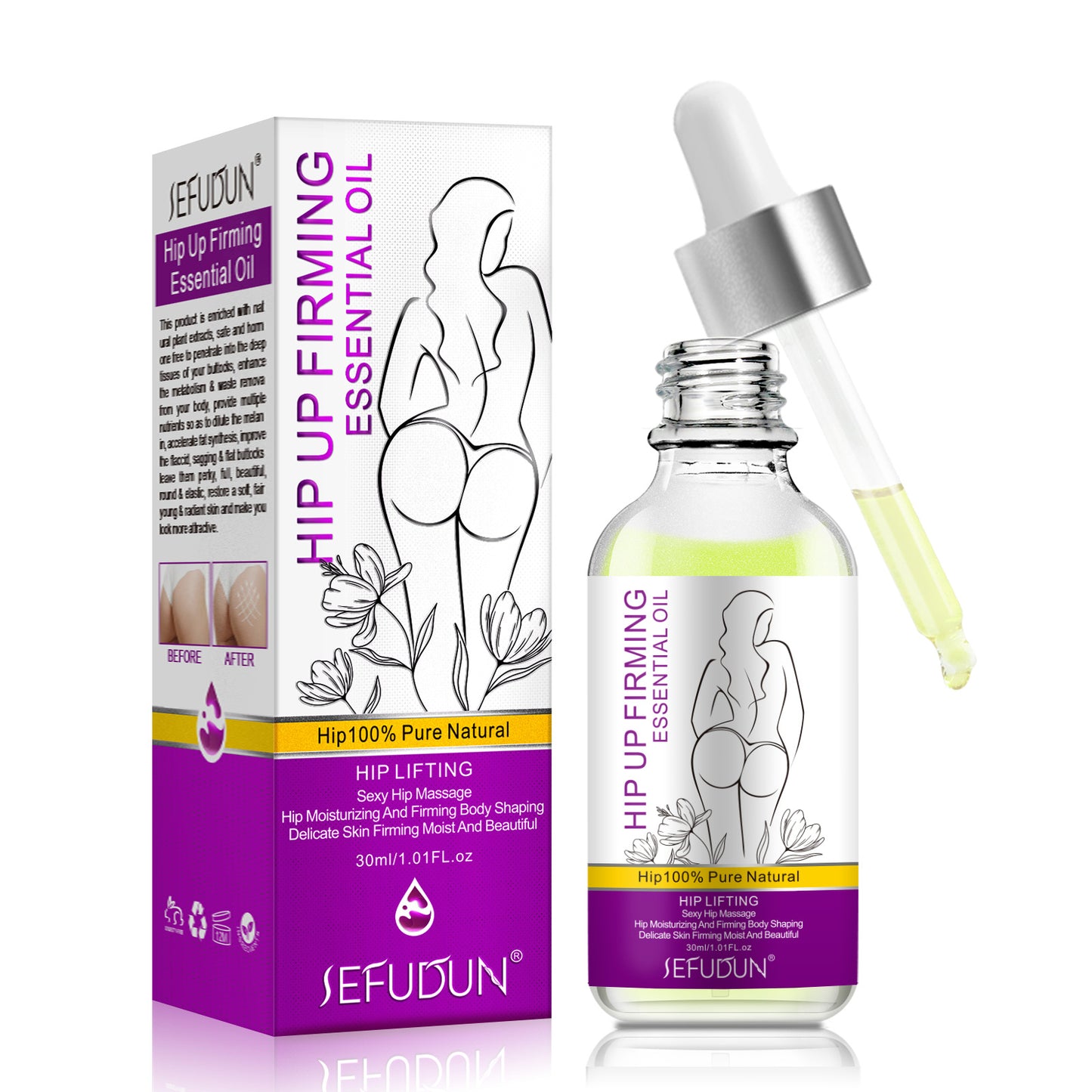 Hip Lifting Essential Hip Plump Lifting Moisturizing Oil