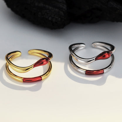 Simple Niche Design Ring For Women