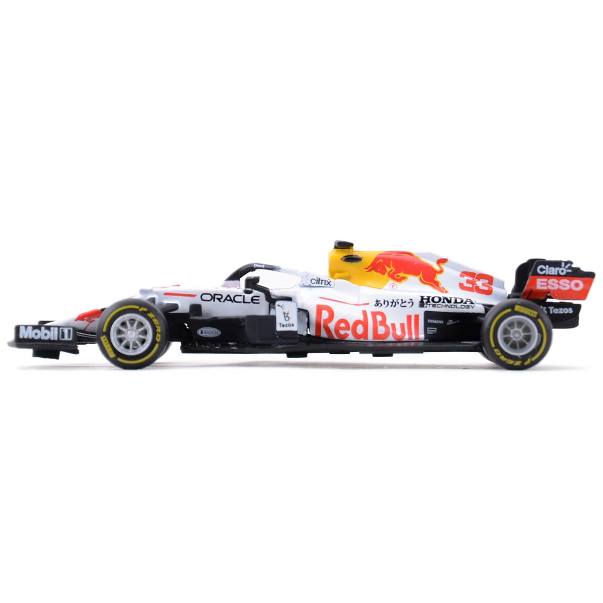Bburago 1:43 2021 Red Bull RB16B #33 Turkey F1 Formula Car Static Die Cast Vehicles Collectible Model Racing Car Toys