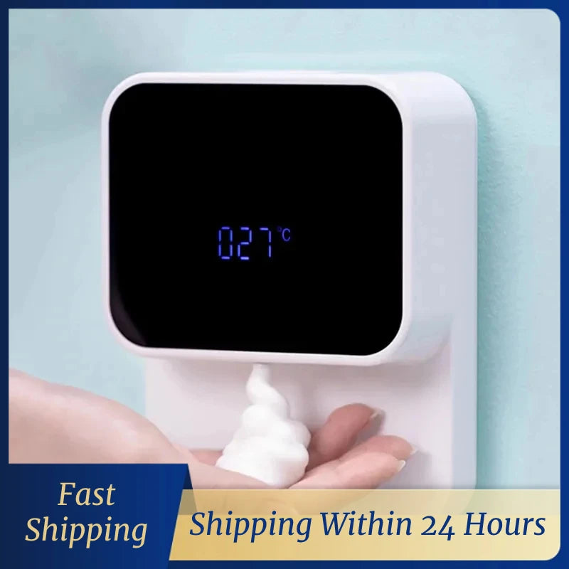Automatic Induction Foaming Hand Washer LED Display Sensor Foam Household Infrared Sensor For Homes Mall WC