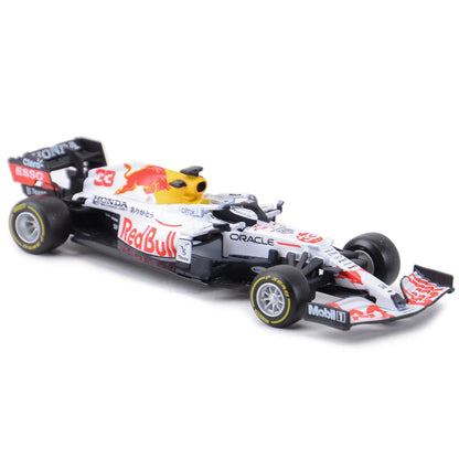 Bburago 1:43 2021 Red Bull RB16B #33 Turkey F1 Formula Car Static Die Cast Vehicles Collectible Model Racing Car Toys